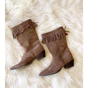 Durango Crush fringe boots size 8